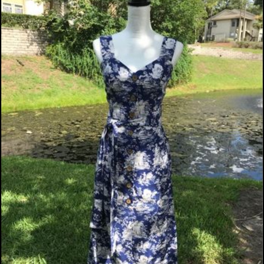 Women’s summer dress,English print,size S,cotton